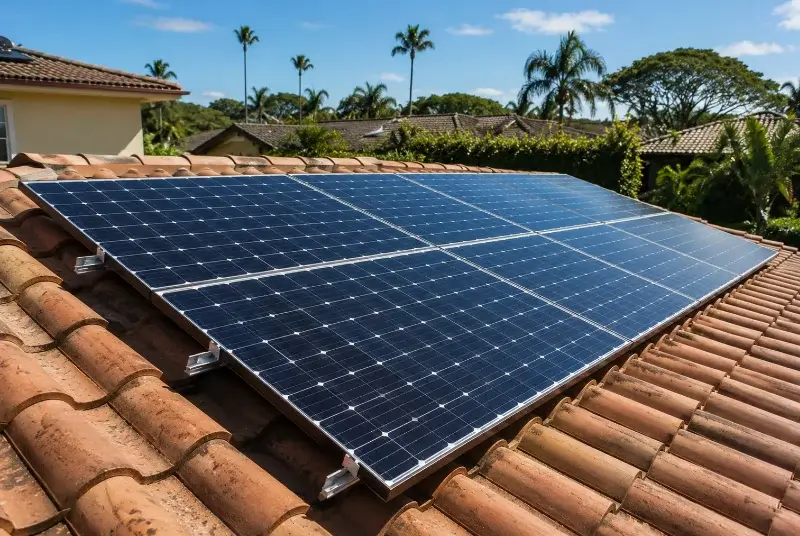 Installation de panneaux solaires à Grand'Landes